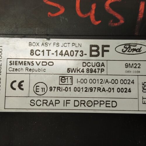 IMG_20260817_122532 Caja de fusibles Ford Transit 8C1T-14A073-BF 8C1T14A073BF 5WK48947P