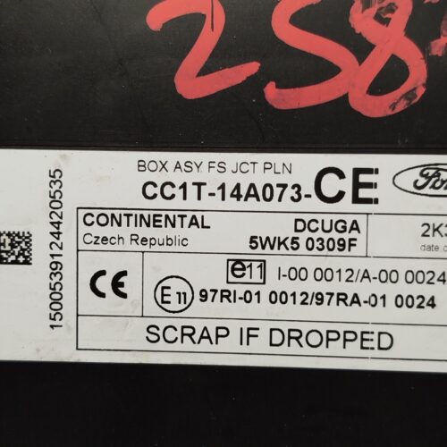 Caja de fusibles Ford Transit CC1T-14A073-CE CC1T14A073CE 5WK50309F