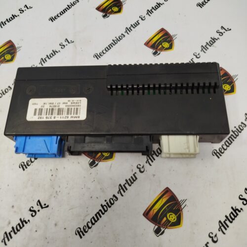 Unidad de control BMW 62118376192 6211-8376192