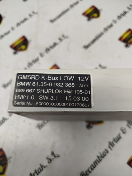 Unidad de control BMW 61356932368 61.35-6932368