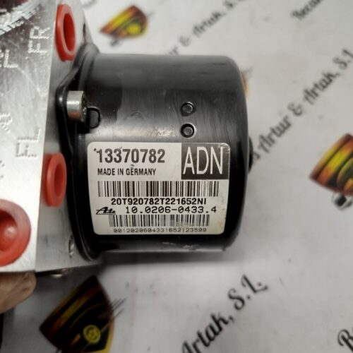 ABS OPEL Vauxhall Astra J 13370782 ADN 13370782ADN 10020604334 10096045343 28560068063