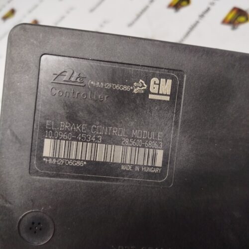 ABS OPEL Vauxhall Astra J 13370782 ADN 13370782ADN 10020604334 10096045343 28560068063