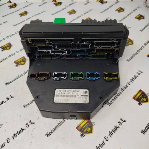 Caja fusibles SAM Mercedes Clase C W204 A2045455401 A2045455801 A2044423100 A2044423000 F005V00847