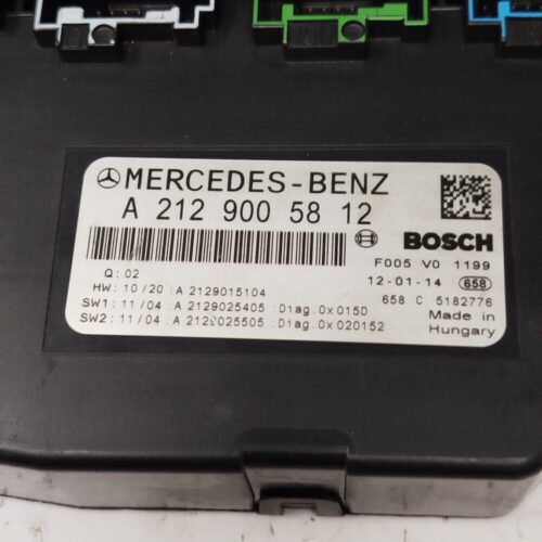 Caja fusibles SAM Mercedes Clase C A2129005812 A2129015104 A2129025405 A2129025505 F005V01199