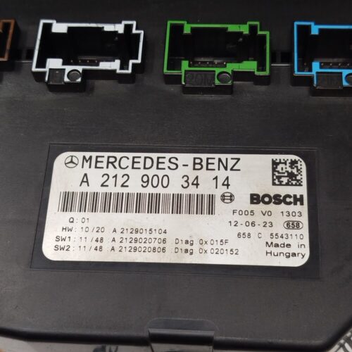 Caja fusibles SAM Mercedes Clase C A2129003414 A2129015104 A2129020706 A2129020806 F005V01303