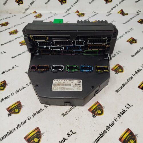 Caja fusibles SAM Mercedes Clase C A2129007104 A2125452501 A2129024002 A2124421100 F005V01002