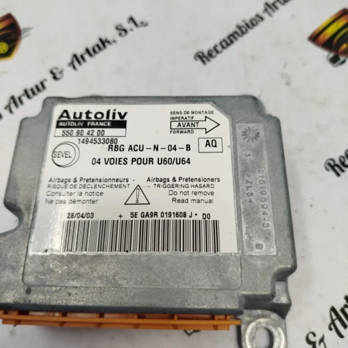 s-l1600 (1) Unidad de control Peugeot Citroen Fiat 1494533080 AQ 550904200 1494533080AQ